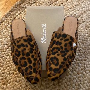 Madewell calf hair mules
